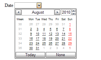 datepicker
